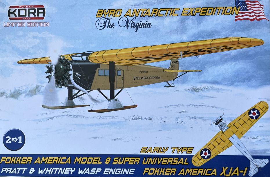 1/72 Fokker America Model 8 Super (Byrd Exped.)