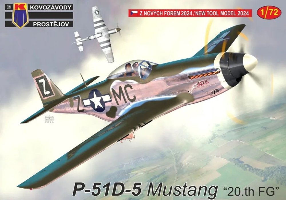 1/72 P-51D-5 Mustang '20th FG' (3x camo)