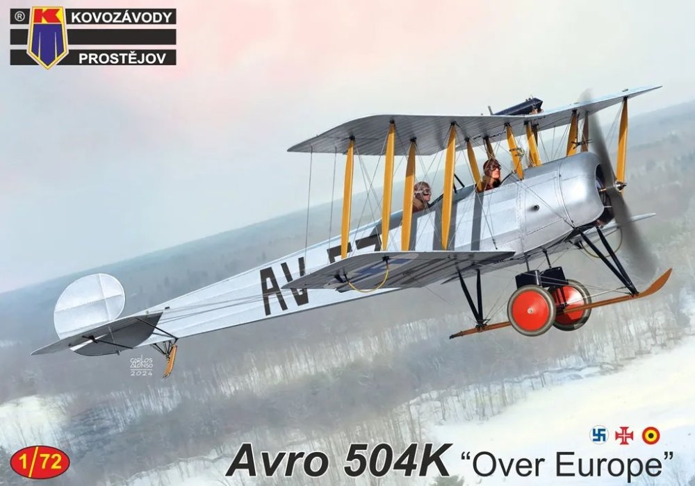 1/72 Avro 504K 'Over Europe' (3x camo)