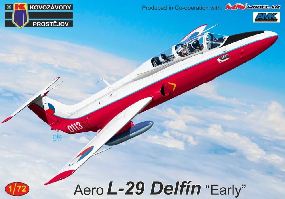 1/72 Aero L-29 Delfín 'Early' (4x camo)