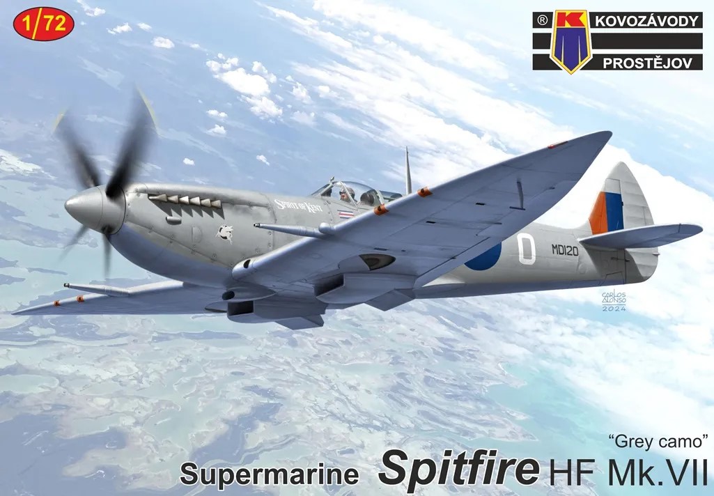 1/72 Spitfire HF Mk.VII 'Grey camo' (3x camo)