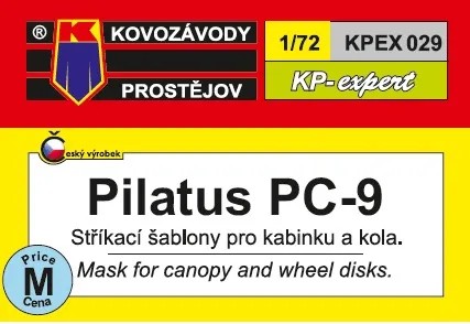 1/72 Canopy&wheel mask Pilatus PC-9