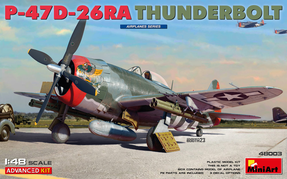 1/48 P-47D-26RA Thunderbolt (ADVANCED KIT)