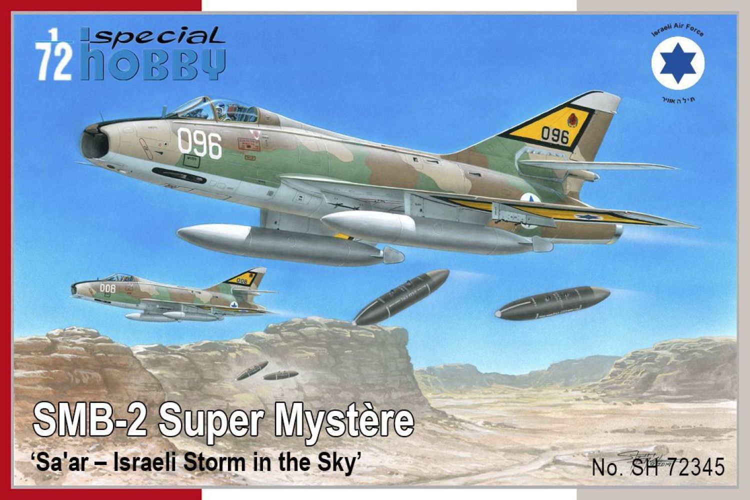 1/72 SMB-2 Super Mystere Israeli Storm in the Sky