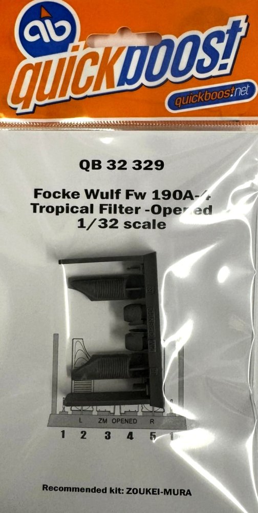 1/32 Fw 190A-4 tropical filter - opened (ZOUKEI M)