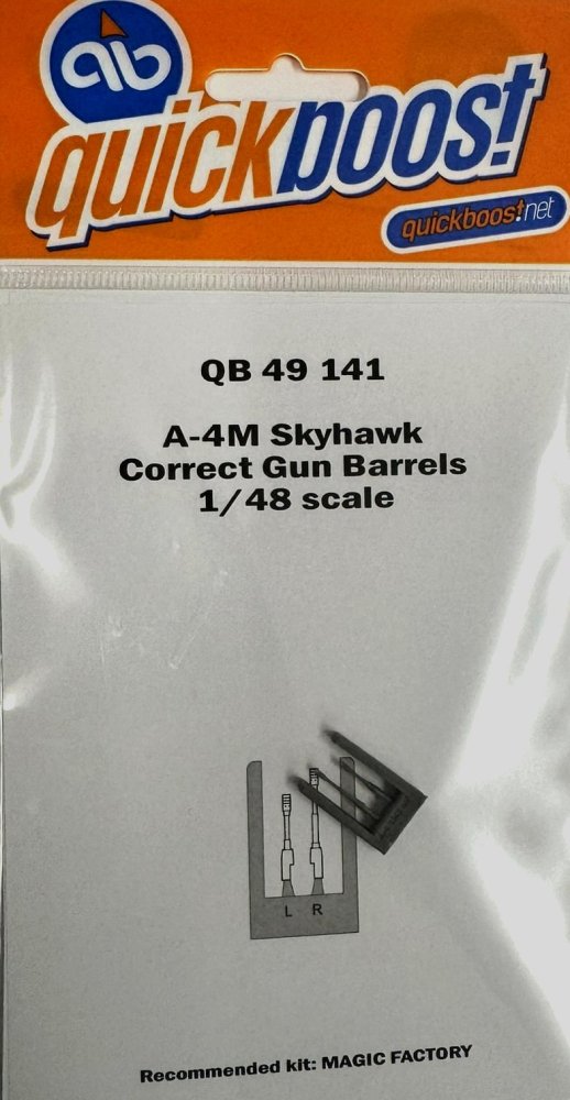 1/48 A-4M Skyhawk correct gun barrels (MAGIC F.)