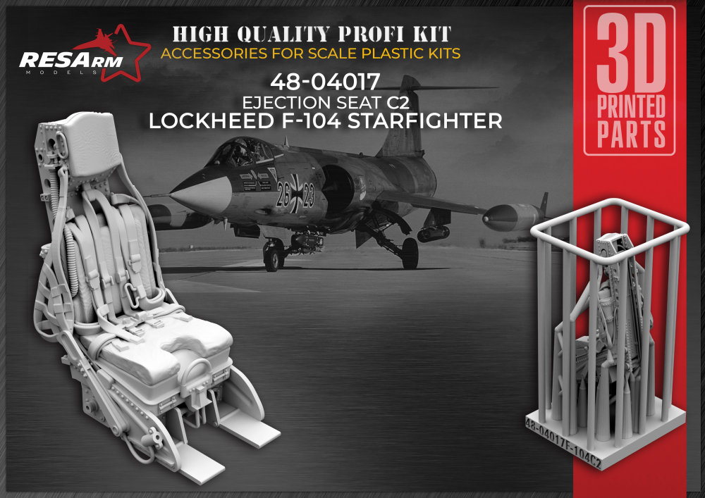 1/48 F-104 Starfighter C2 Ejection Seat