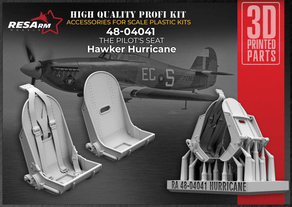 1/48 Hawker Hurricane Pilot's Seat