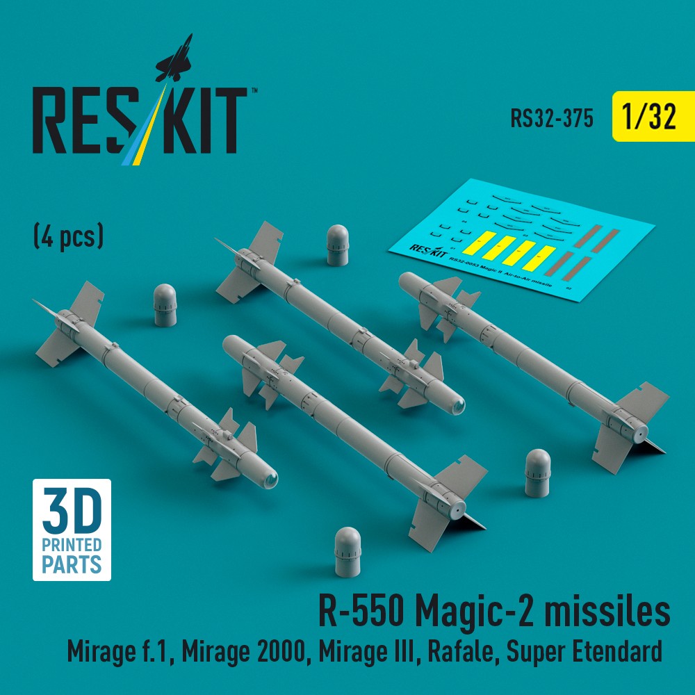 1/32 R.550 'Magic-2' missiles (4 pcs.)