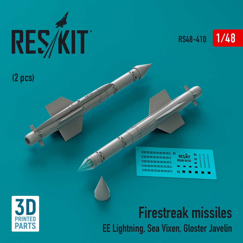 1/48 Firestreak missiles (2 pcs.)