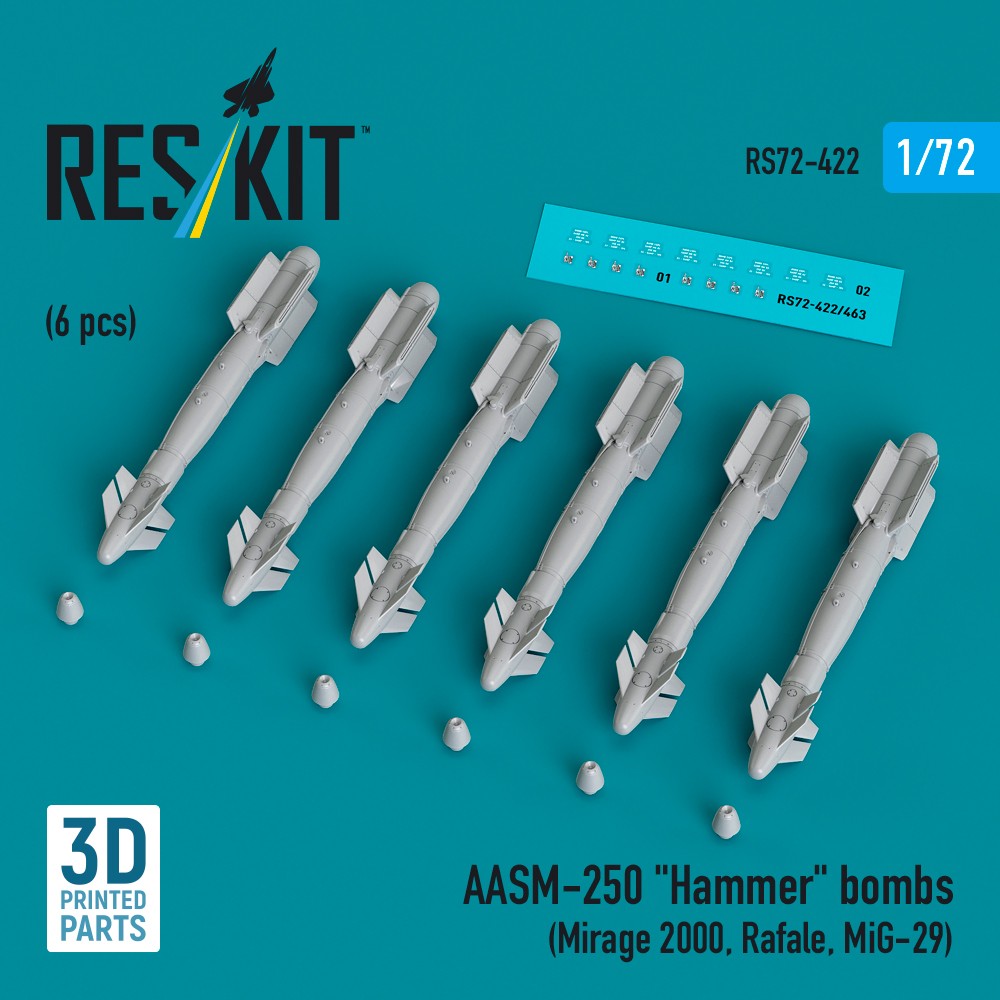 1/72 AASM-250 'Hammer' (6 pcs.)