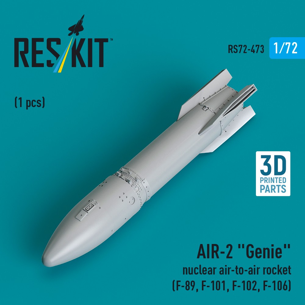 1/72 AIR-2 'Genie' nuclear air-to-air rocket (1x)