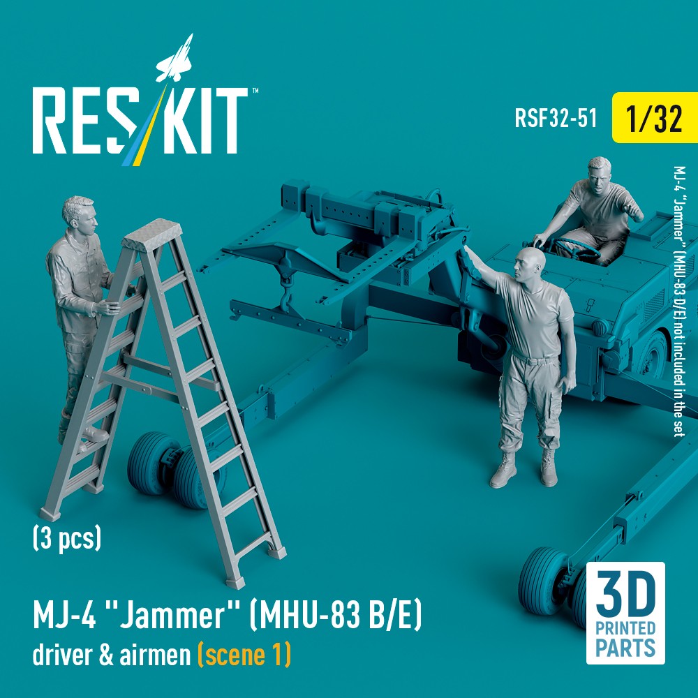 1/32 MJ-4 'Jammer' (MHU-83 B/E) driver&airmen sc.1