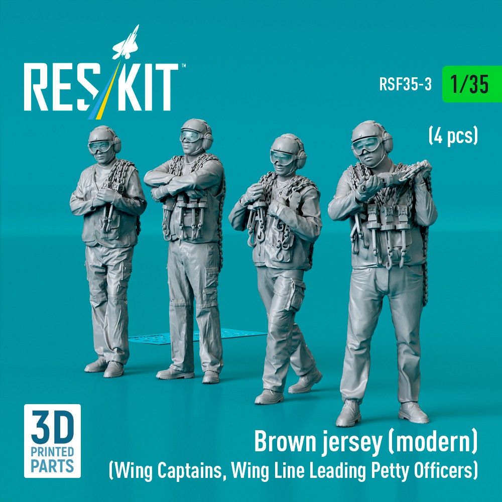 1/35 Brown jersey modern (4 fig.)