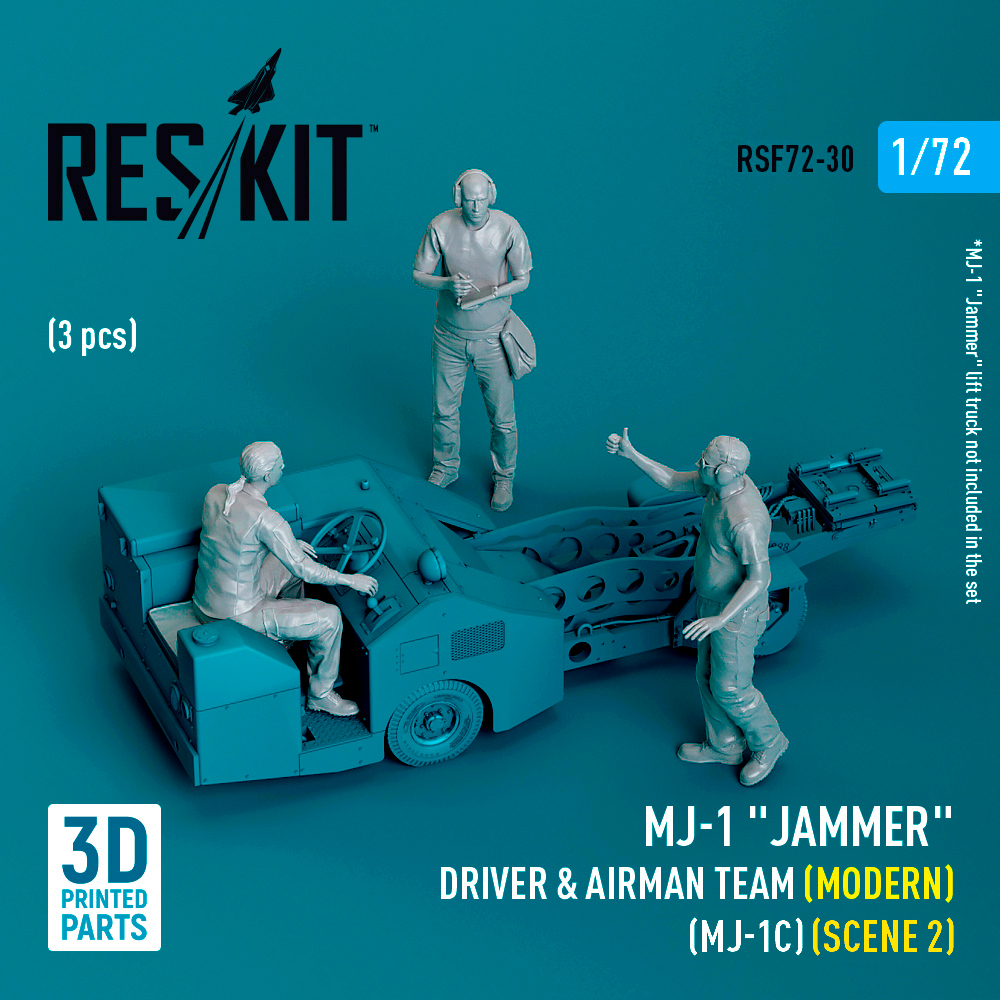 1/72 MJ-1 'Jammer' Driver&airman team - scene 2