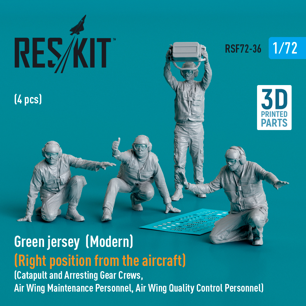 1/72 Green jersey (Modern) Right position (4 pcs.)