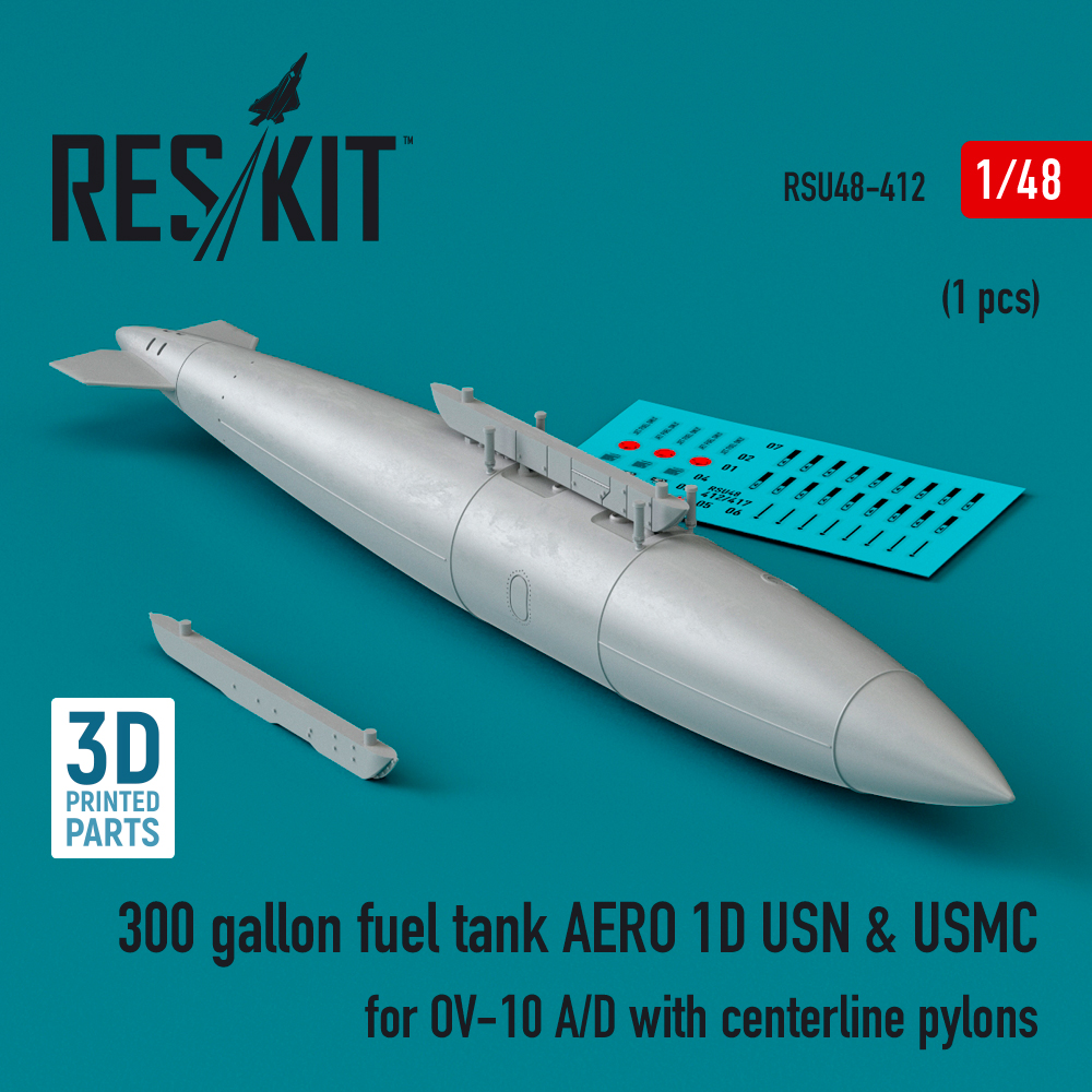 1/48 300 gallon fuel tank AERO 1D USN&USMC