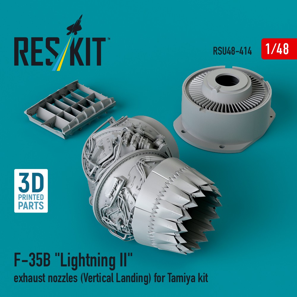 1/48 F-35B 'Lightning II' exh.nozzles (vert.land.)