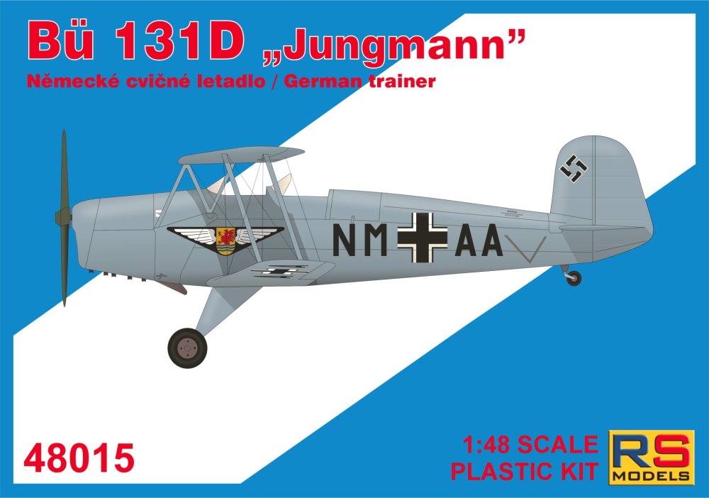 1/48 Bücker Bü 131D (5x camo)