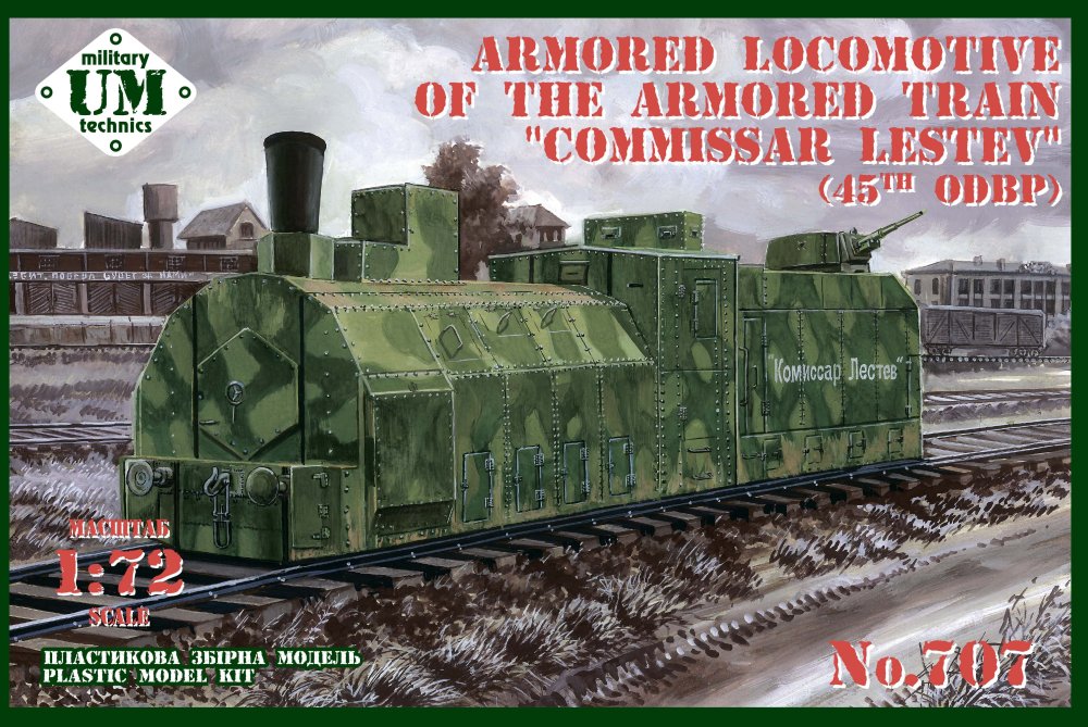 1/72 Armored Locomotive of The Armored Train